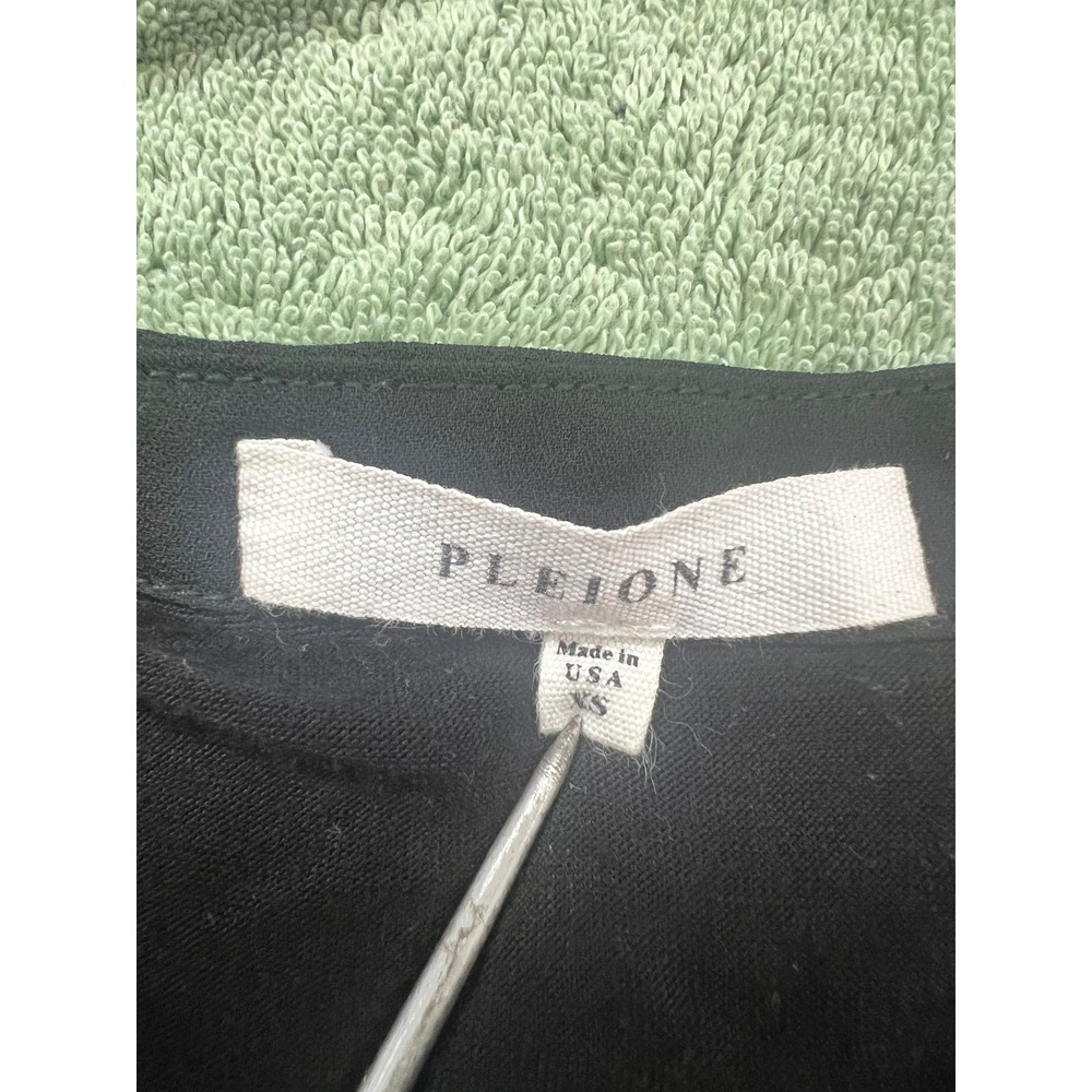 Pleione women's black blouse XS - Picture 3 of 4